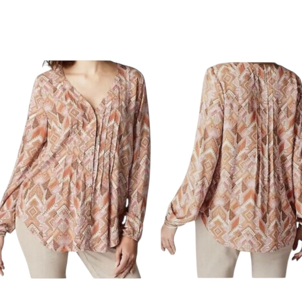 J. Jill pintuck top